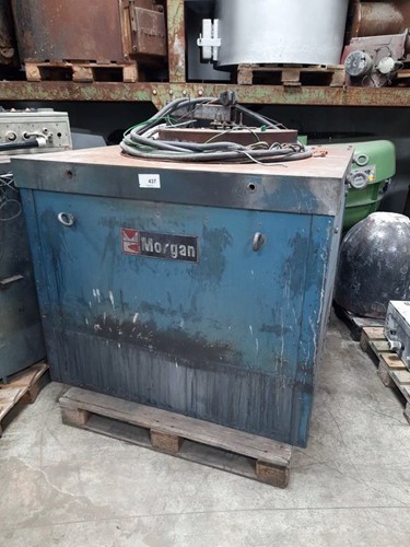 Fixed melting furnace MORGAN electric 310kg